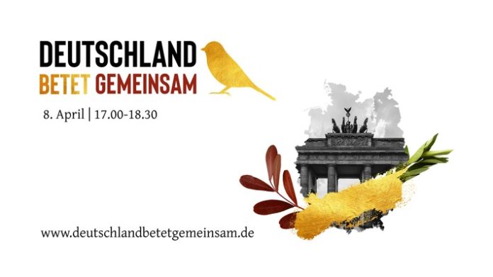 Deutschland betet gemeinsam / Weiterer Text über ots und www.presseportal.de/nr/121881 / Die Verwendung dieses Bildes ist für redaktionelle Zwecke honorarfrei. Veröffentlichung bitte unter Quellenangabe: