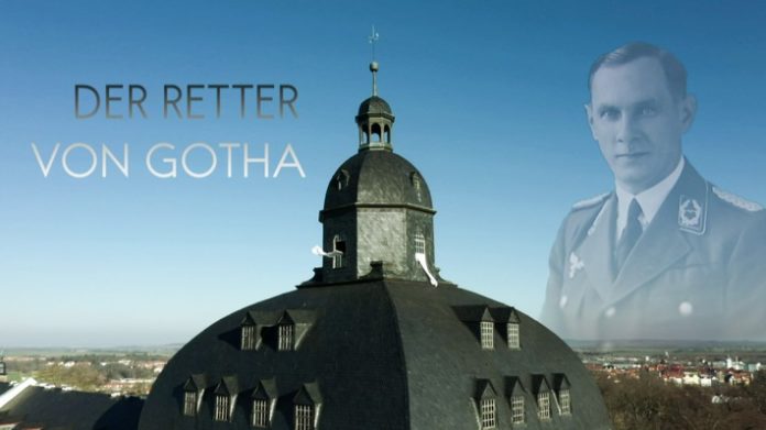Fotomontage Filmtitel: Der Retter von Gotha -  Ritter von Gadolla
© MDR + Dr. Helga Raschke 
Der Retter von Gotha - Ritter von Gadolla
Sonntag, 5. April 2020, 22.30 Uhr, MDR-Fernsehen Weiterer Text über ots und www.presseportal.de/nr/7880 / Die Verwendung dieses Bildes ist für redaktionelle Zwecke honorarfrei. Veröffentlichung bitte unter Quellenangabe: