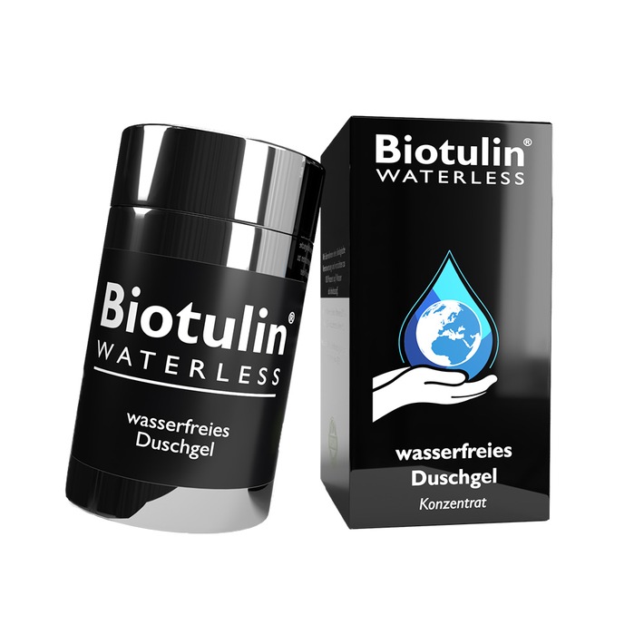 Biotulin entwickelt „Green-Cosmetic“ / Waterless Duschgel – Es geht auch ohne Wasser – Für eine bessere Umwelt