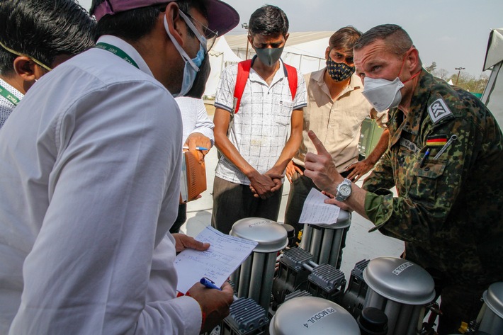 Indienhilfe: Rückkehr des Sanitätsdienstes der Bundeswehr
