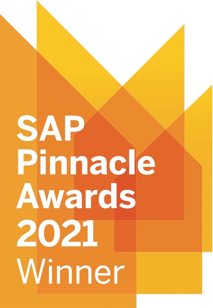 BearingPoint gewinnt den SAP Pinnacle Award 2021 für das Produkt „ETM.next“ in der Kategorie Partner Application of the Year – Industry Cloud